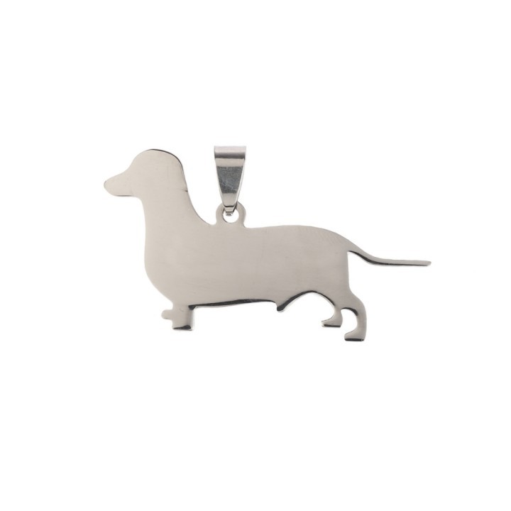 Dachshund Stainless Steel Dog Tag
