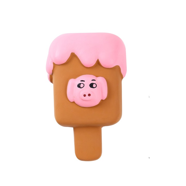 Saldējuma lateksa rotaļlieta sunim