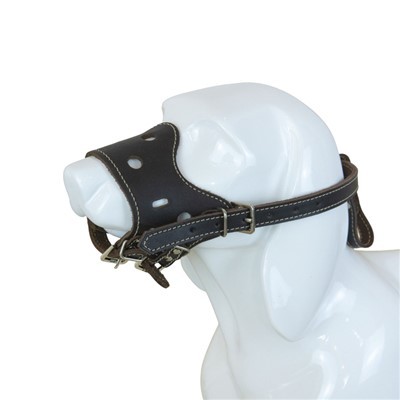 Regulējami ādas suņu purni