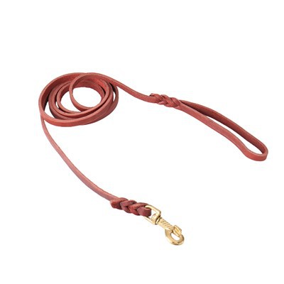 Lieljaudas pīta ādas suņu pavada