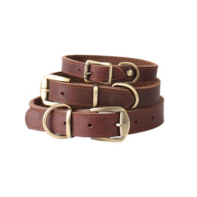 Lieljaudas govs ādas suņu kaklasiksna