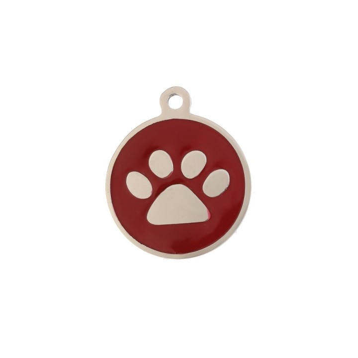 Enamel Stainless Steel Pet ID Tags