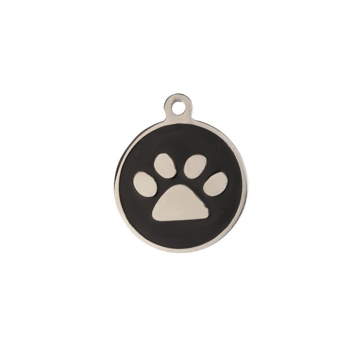 Enamel stainless steel pet tags